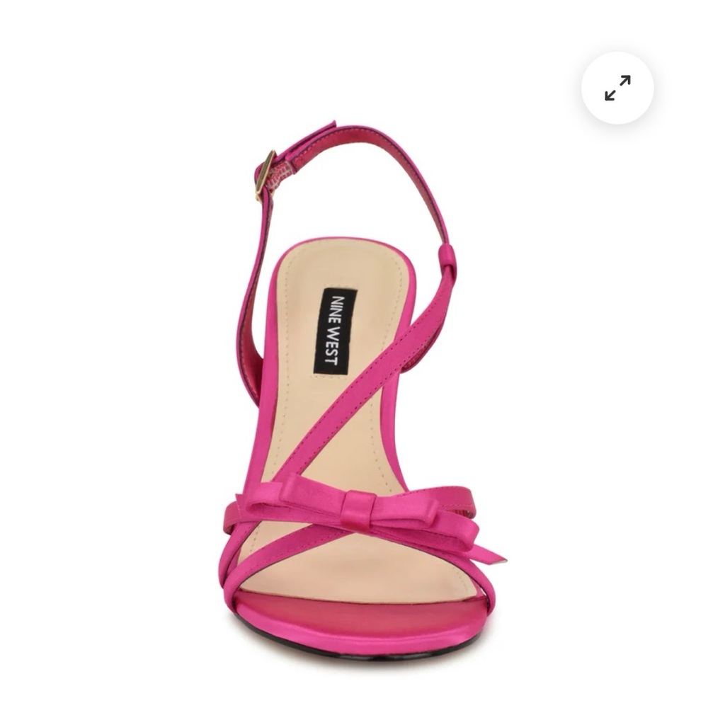 Nine West Pink Slingback Heels